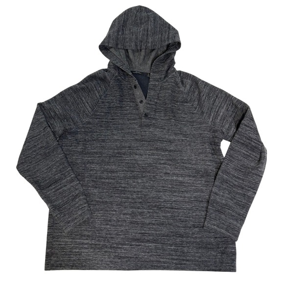 Marc Anthony Men's Pullover Hoodie Heather Gray Long Sleeve Casual Top Sz Large - Picture 1 of 8